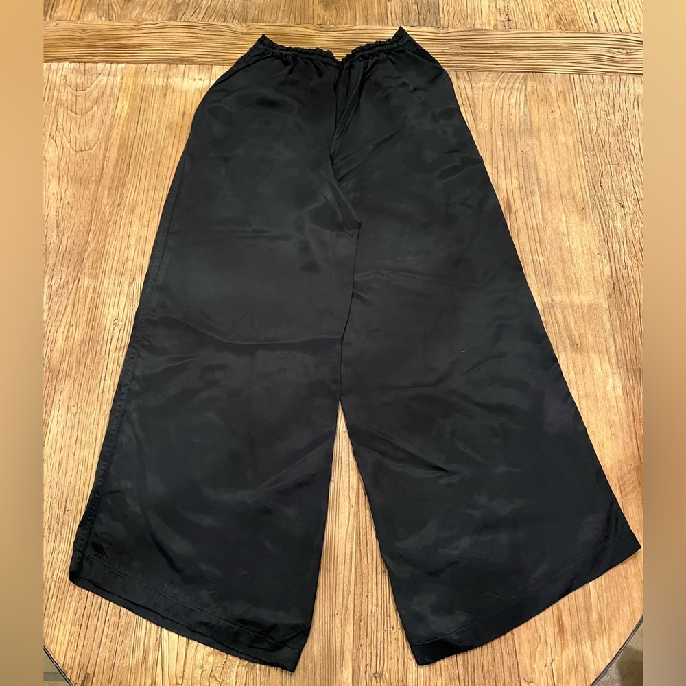 Athleta Calm Cool Pant, Black, Small, Breathable, Easy Care Lounge Pants NWOT